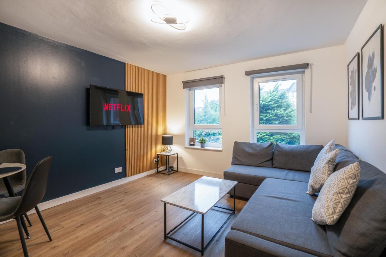 Modern 2Bed Apartment-Free Parking Edinburgh Bagian luar foto